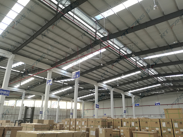 瑞泰風超大型工業風扇降溫案例圖