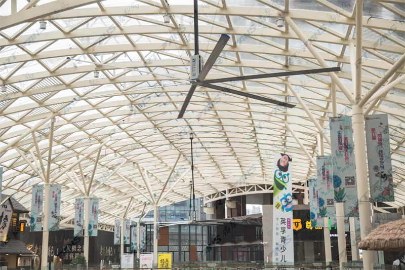 佛山工業吊扇現場案例圖